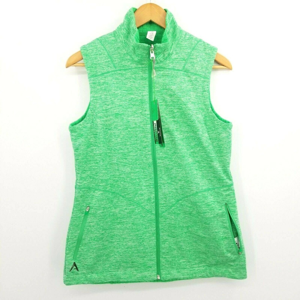 Antigua Full Zip Padded Vest Reversible Athleisure